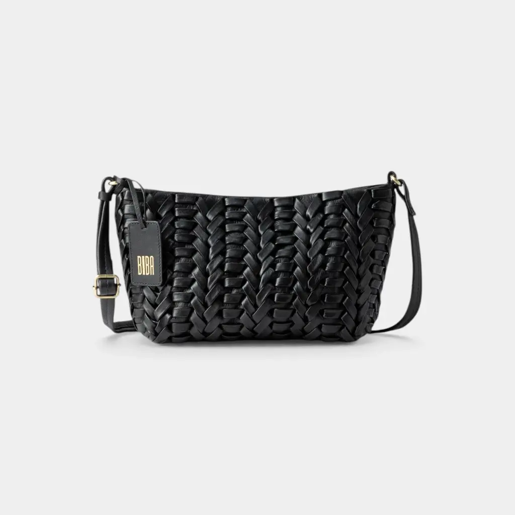 [BIBA-ELK2L-NOIR] Sac à bandoulière 'Elk' – Noir – Biba