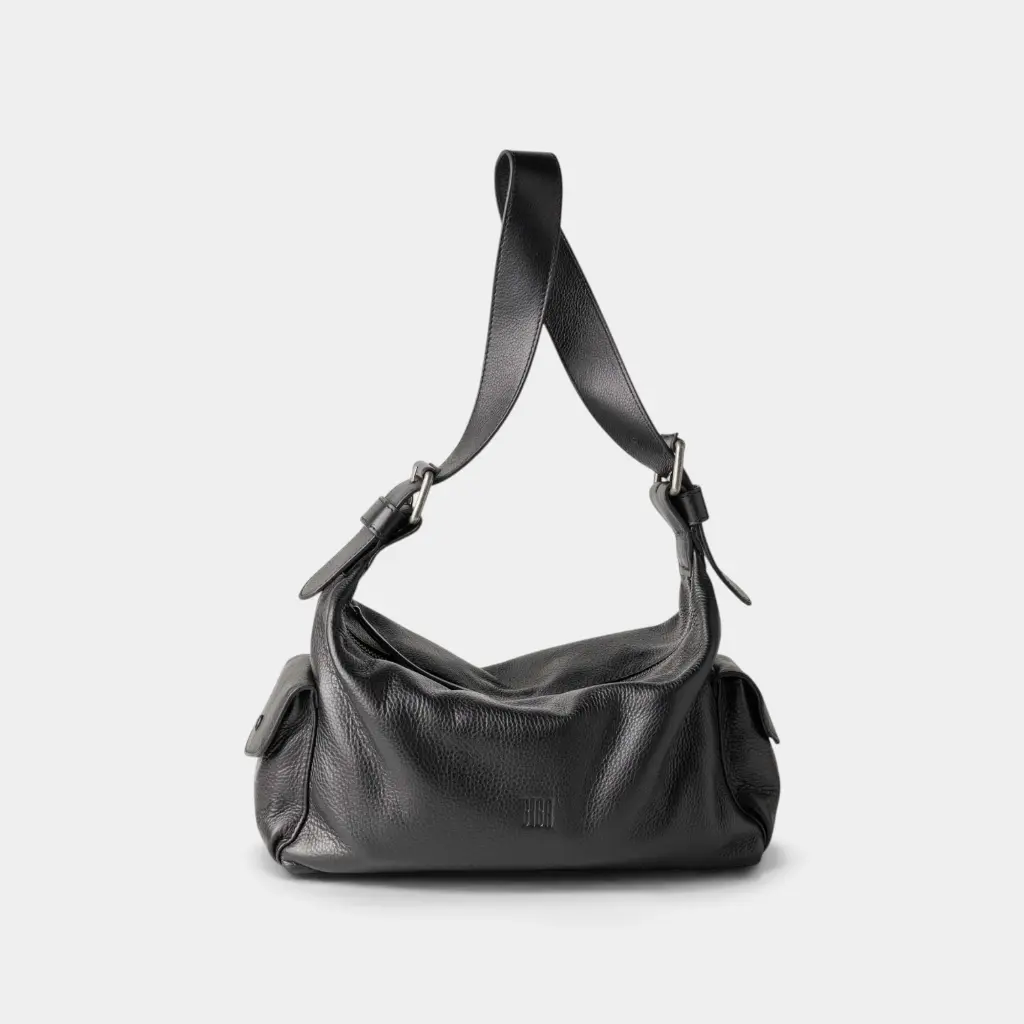 [BIBA-IAY1L-NOIR] Sac à bandoulière 'Imlay' – Noir – Biba