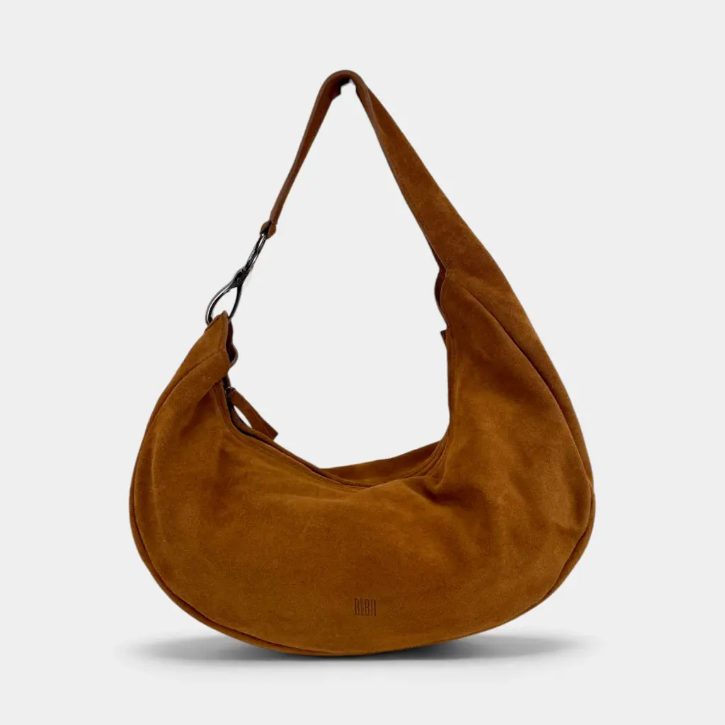 [BIBA-JAP6L-BRUN_TABAC] Sac à bandoulière 'Jackpot' – Brun tabac – Biba