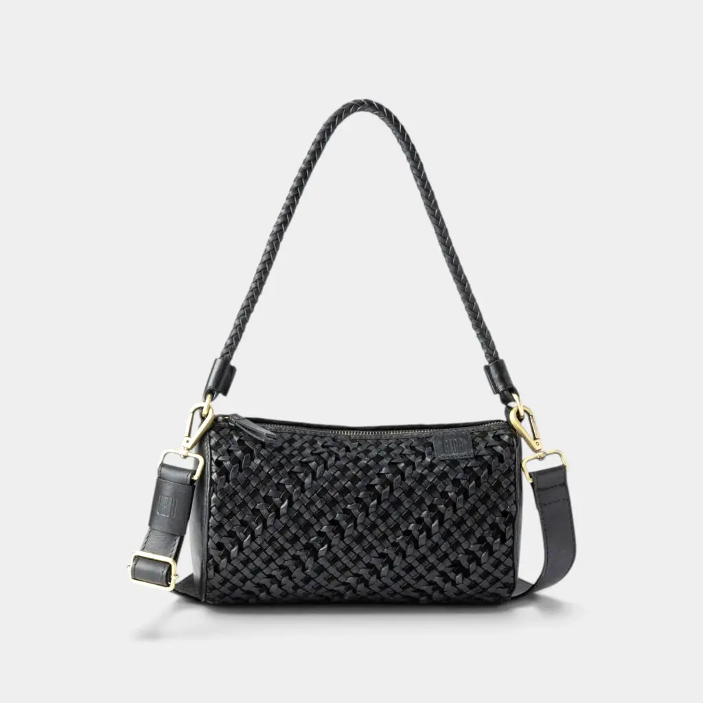 [BIBA-SEM2L-NOIR] Sac à bandoulière 'Selma' – Noir – Biba