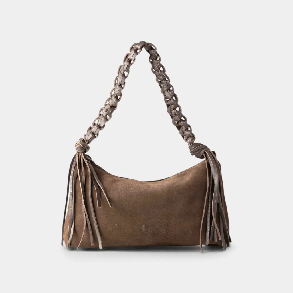 [BIBA-VAY2L-BRUN_FONCE] Sac à bandoulière 'Valmy' – Brun foncé – Biba