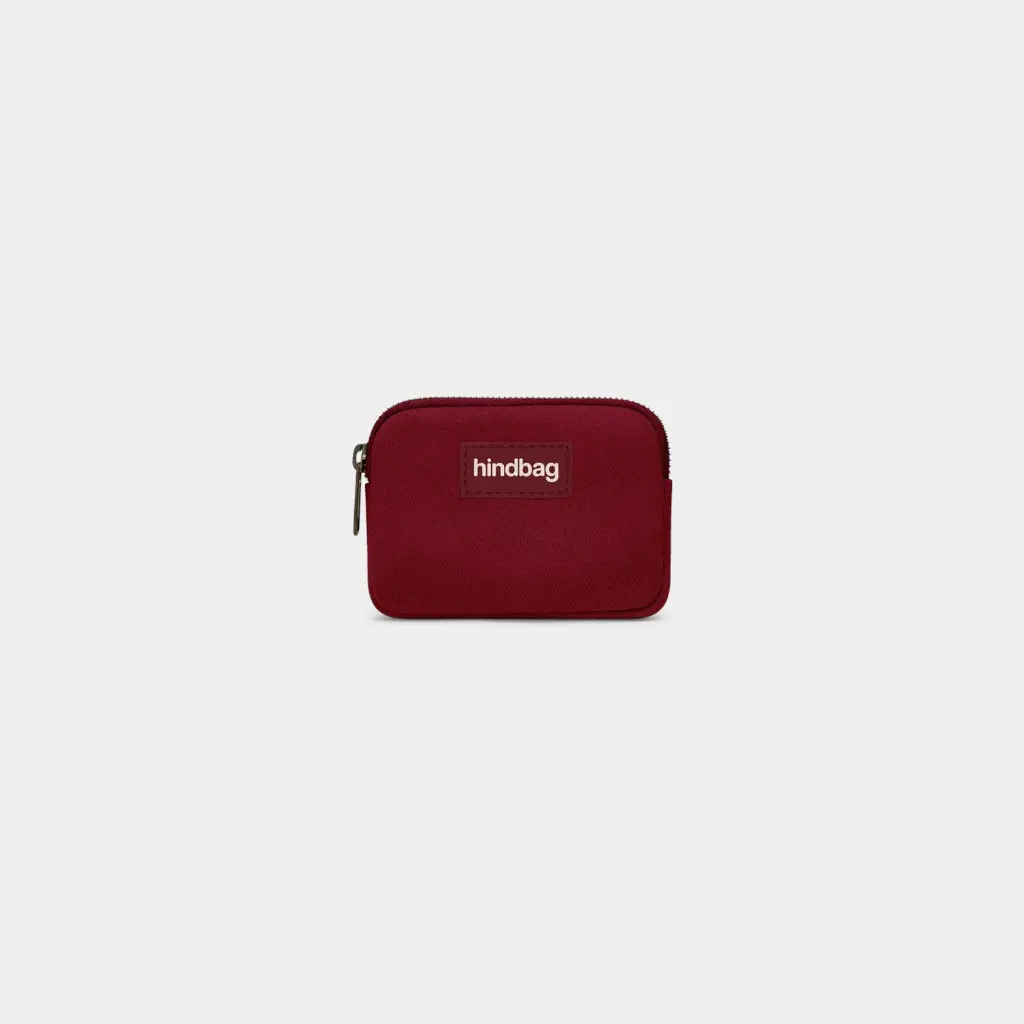 [HIND-7HINDLILI_COT_BDX_ETST] Pochette 'Lili' – Bordeaux – Hindbag