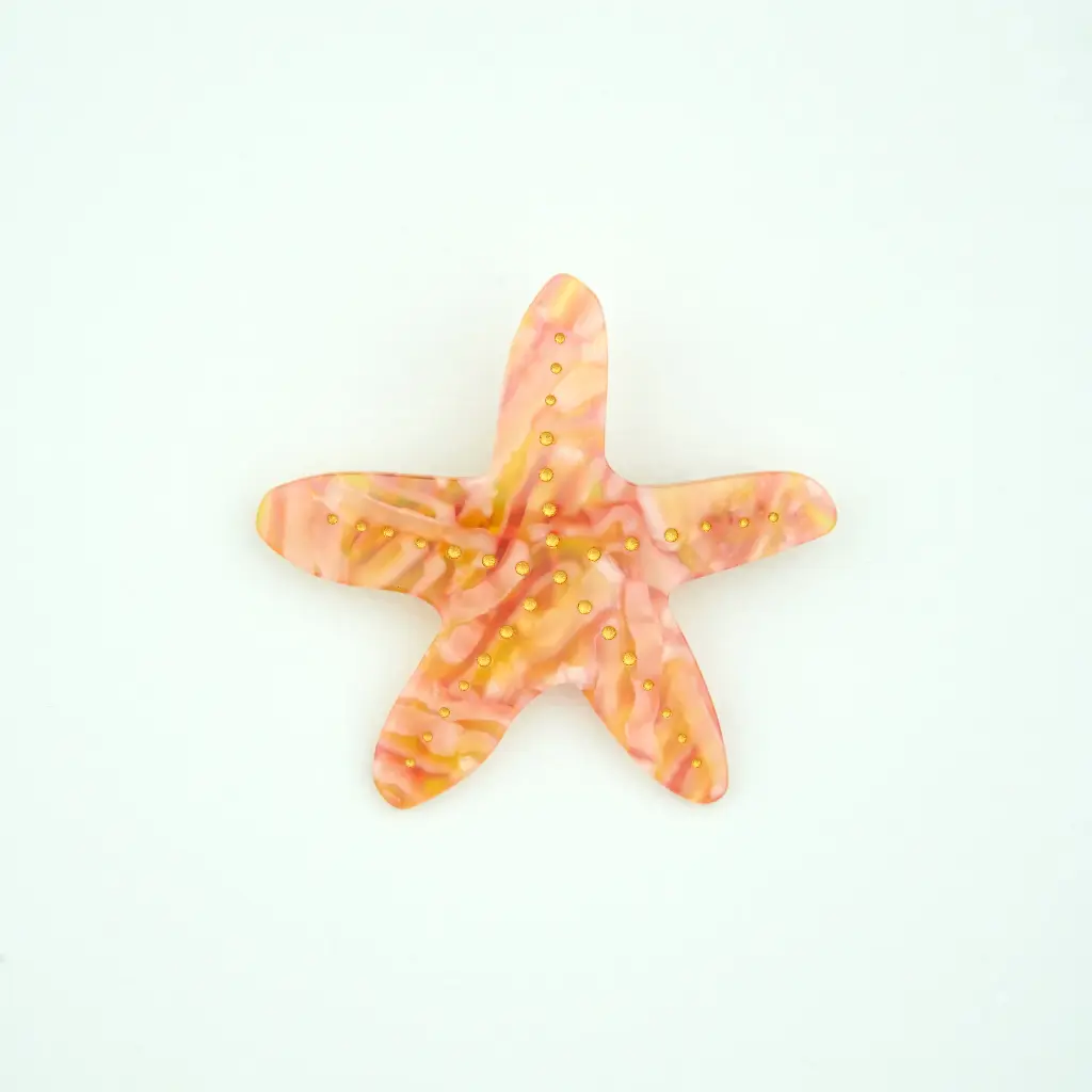 [COU-FRENCHBARRETTEETOILEDEMER] Barrette 'Étoile de Mer' – Coucou Suzette