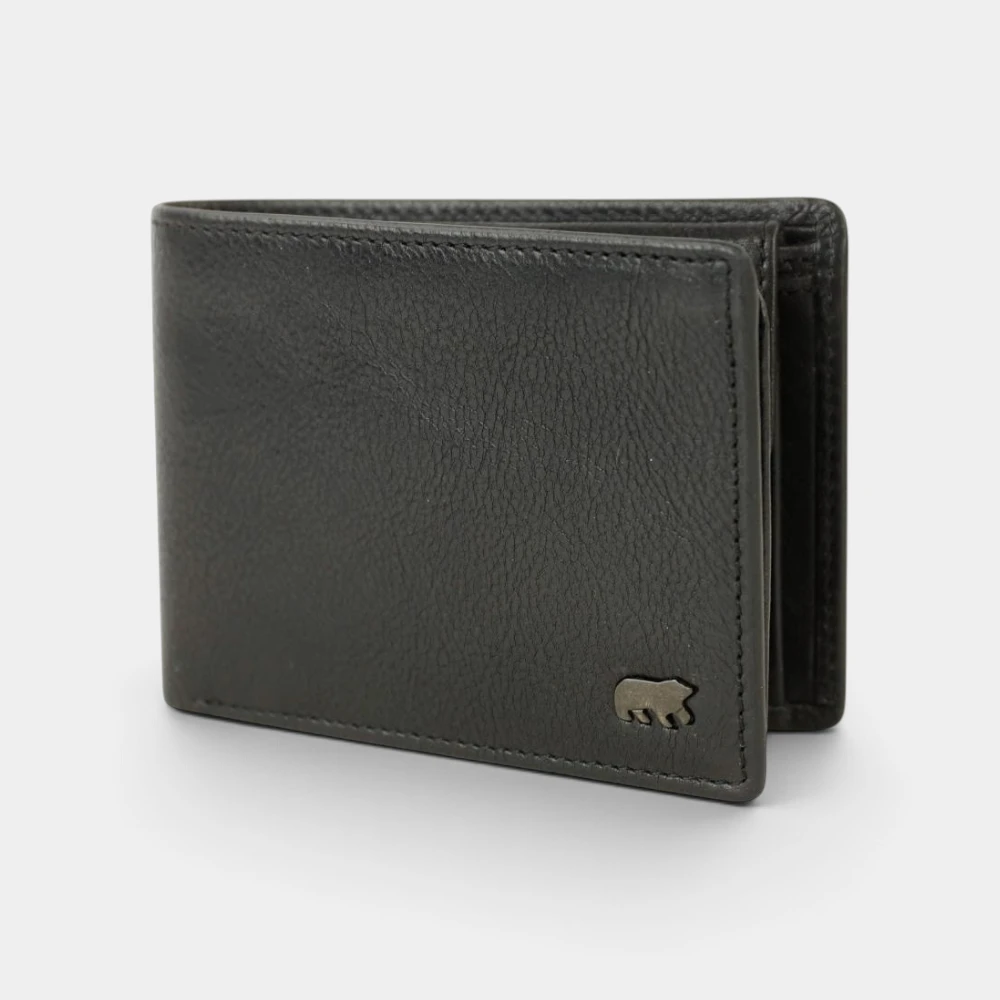[BEAR-BS23059-BLACK] Portefeuille 'Alfredo' – Noir – Bear Design