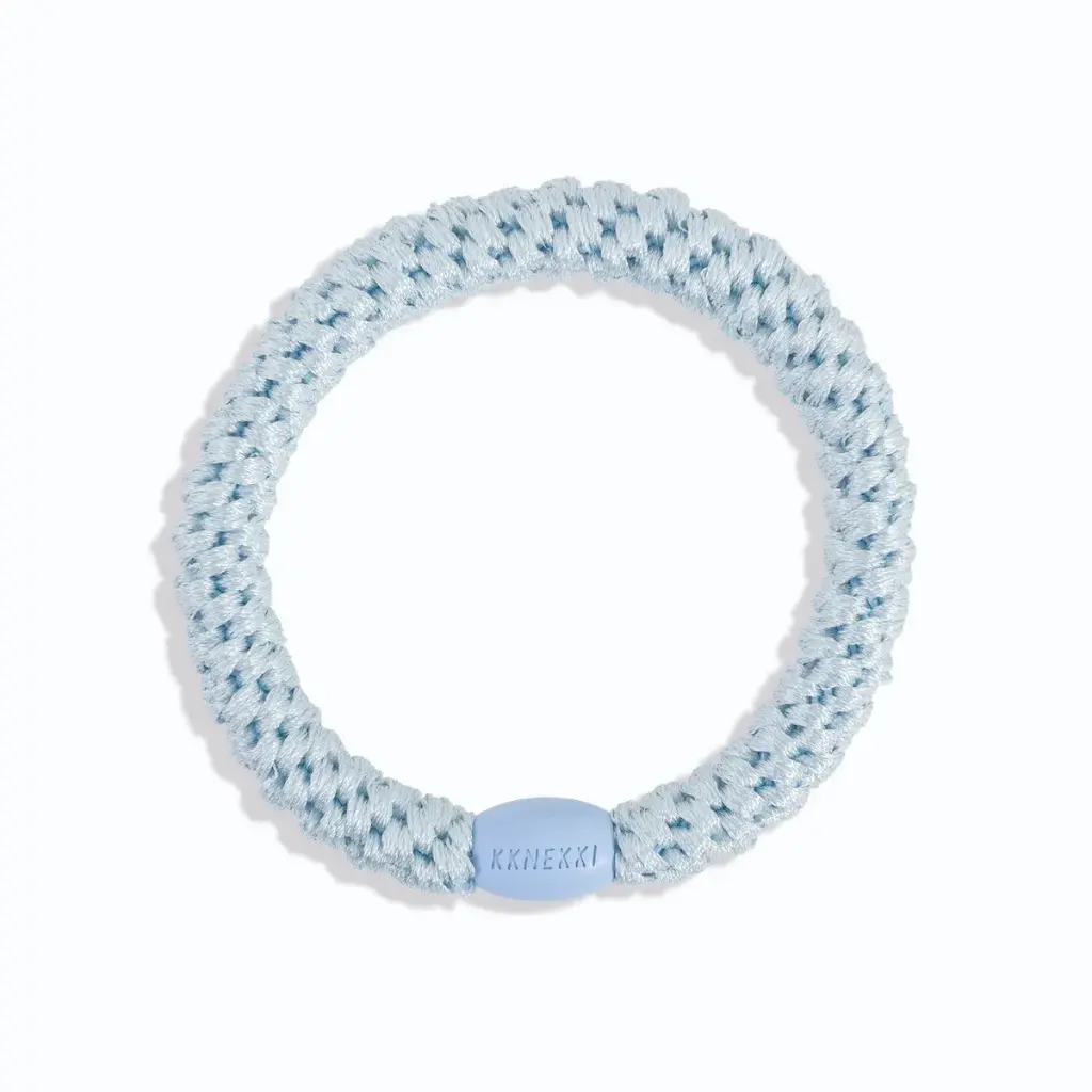 [KNKK-25247] Élastique – Classique – Bleu ciel – Uni – Kknekki