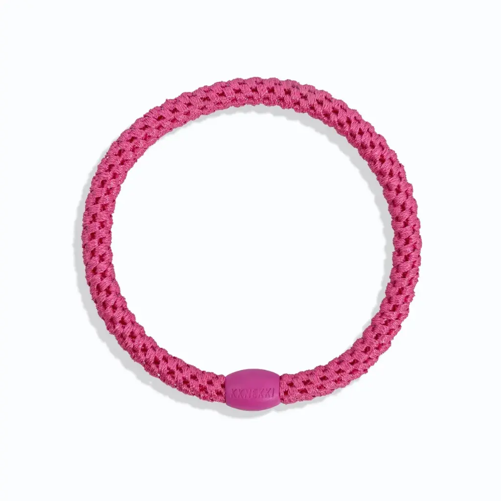 [KNKK-29280] Élastique – Slim – Rose foncé – Uni – Kknekki