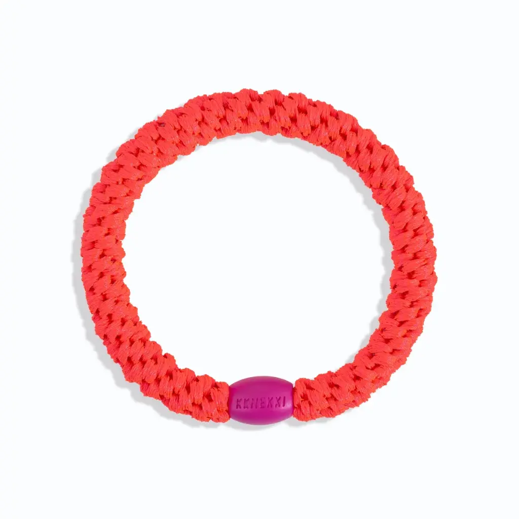 [KNKK-25241] Élastique – Classique – Rose fluo – Uni – Kknekki