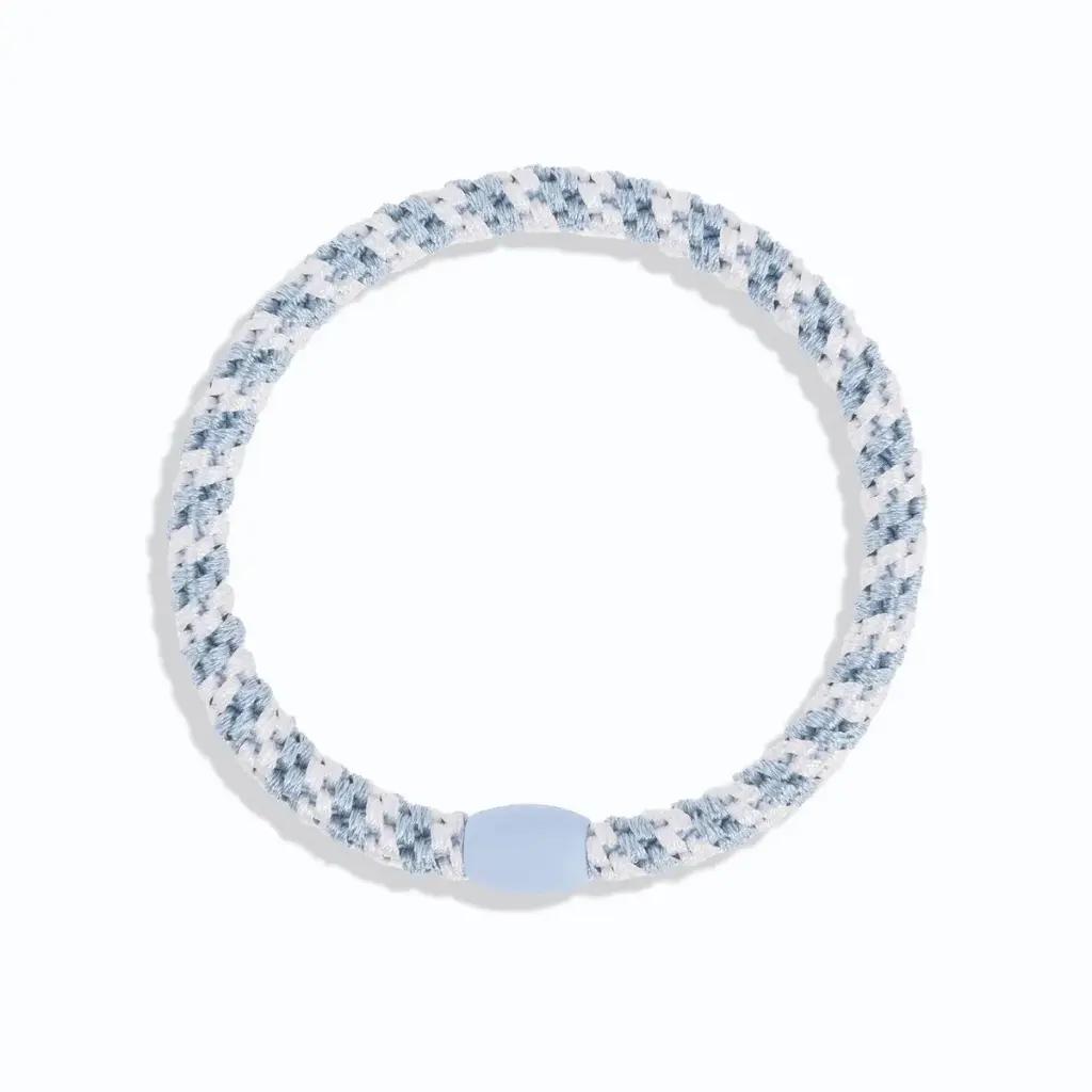 [KNKK-25770] Élastique – Slim – Bleu & blanc – Rayé – Kknekki