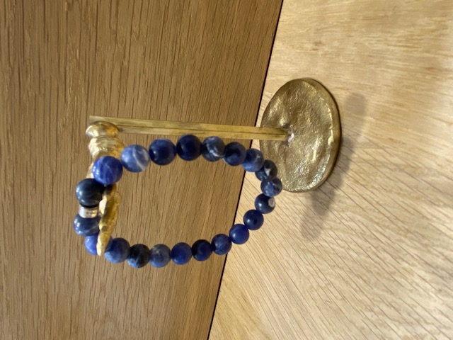 [DOZ-E0065-SB-S] Bracelet Pierres 8mm Small Sodalite Bleue